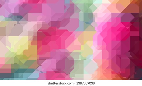 Geometric design. Colorful gradient mosaic background. Geometric triangle, mosaic, abstract background. Mosaic, color background. Mosaic texture. The effect of stained glass. EPS 10 Vector
