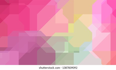 Geometric design. Colorful gradient mosaic background. Geometric triangle, mosaic, abstract background. Mosaic, color background. Mosaic texture. The effect of stained glass. EPS 10 Vector