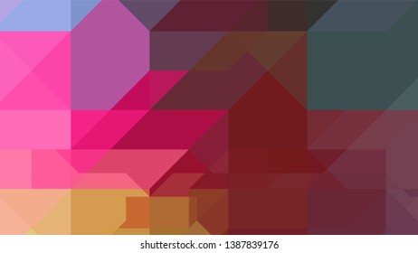 Geometric design. Colorful gradient mosaic background. Geometric triangle, mosaic, abstract background. Mosaic, color background. Mosaic texture. The effect of stained glass. EPS 10 Vector