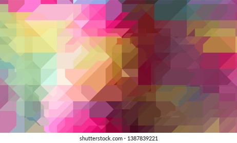 Geometric design. Colorful gradient mosaic background. Geometric triangle, mosaic, abstract background. Mosaic, color background. Mosaic texture. The effect of stained glass. EPS 10 Vector