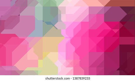 Geometric design. Colorful gradient mosaic background. Geometric triangle, mosaic, abstract background. Mosaic, color background. Mosaic texture. The effect of stained glass. EPS 10 Vector