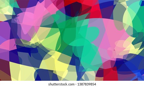 Geometric design. Colorful gradient mosaic background. Geometric triangle, mosaic, abstract background. Mosaic, color background. Mosaic texture. The effect of stained glass. EPS 10 Vector