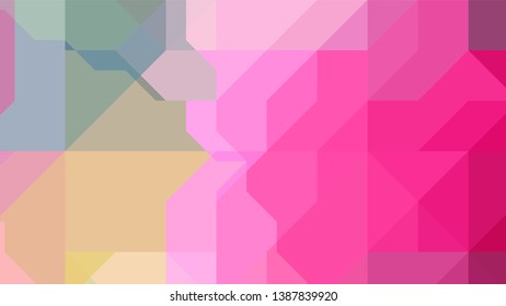Geometric design. Colorful gradient mosaic background. Geometric triangle, mosaic, abstract background. Mosaic, color background. Mosaic texture. The effect of stained glass. EPS 10 Vector