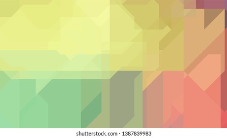 Geometric design. Colorful gradient mosaic background. Geometric triangle, mosaic, abstract background. Mosaic, color background. Mosaic texture. The effect of stained glass. EPS 10 Vector