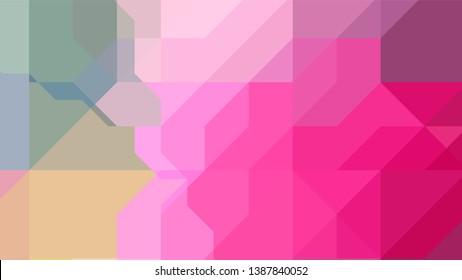 Geometric design. Colorful gradient mosaic background. Geometric triangle, mosaic, abstract background. Mosaic, color background. Mosaic texture. The effect of stained glass. EPS 10 Vector