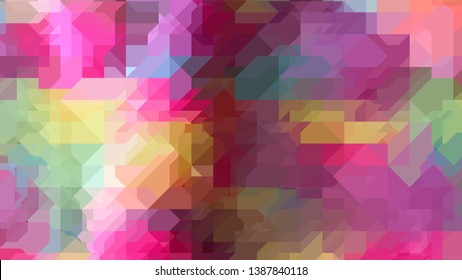 Geometric design. Colorful gradient mosaic background. Geometric triangle, mosaic, abstract background. Mosaic, color background. Mosaic texture. The effect of stained glass. EPS 10 Vector