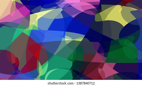 Geometric design. Colorful gradient mosaic background. Geometric triangle, mosaic, abstract background. Mosaic, color background. Mosaic texture. The effect of stained glass. EPS 10 Vector