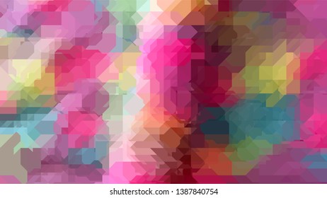 Geometric design. Colorful gradient mosaic background. Geometric triangle, mosaic, abstract background. Mosaic, color background. Mosaic texture. The effect of stained glass. EPS 10 Vector
