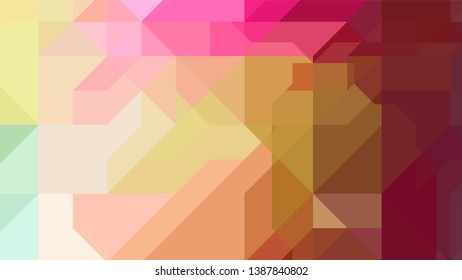 Geometric design. Colorful gradient mosaic background. Geometric triangle, mosaic, abstract background. Mosaic, color background. Mosaic texture. The effect of stained glass. EPS 10 Vector