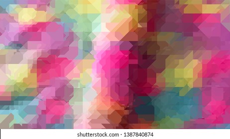 Geometric design. Colorful gradient mosaic background. Geometric triangle, mosaic, abstract background. Mosaic, color background. Mosaic texture. The effect of stained glass. EPS 10 Vector