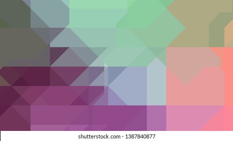 Geometric design. Colorful gradient mosaic background. Geometric triangle, mosaic, abstract background. Mosaic, color background. Mosaic texture. The effect of stained glass. EPS 10 Vector