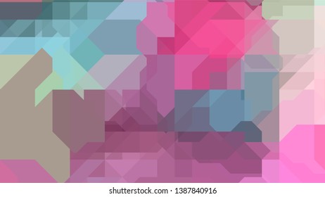 Geometric design. Colorful gradient mosaic background. Geometric triangle, mosaic, abstract background. Mosaic, color background. Mosaic texture. The effect of stained glass. EPS 10 Vector