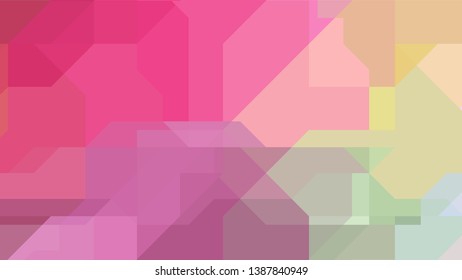 Geometric design. Colorful gradient mosaic background. Geometric triangle, mosaic, abstract background. Mosaic, color background. Mosaic texture. The effect of stained glass. EPS 10 Vector