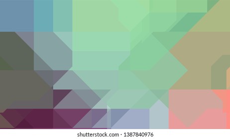 Geometric design. Colorful gradient mosaic background. Geometric triangle, mosaic, abstract background. Mosaic, color background. Mosaic texture. The effect of stained glass. EPS 10 Vector
