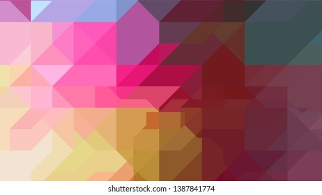 Geometric design. Colorful gradient mosaic background. Geometric triangle, mosaic, abstract background. Mosaic, color background. Mosaic texture. The effect of stained glass. EPS 10 Vector