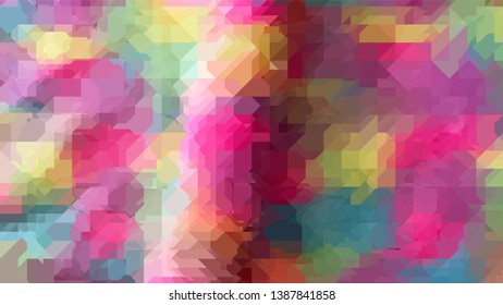Geometric design. Colorful gradient mosaic background. Geometric triangle, mosaic, abstract background. Mosaic, color background. Mosaic texture. The effect of stained glass. EPS 10 Vector