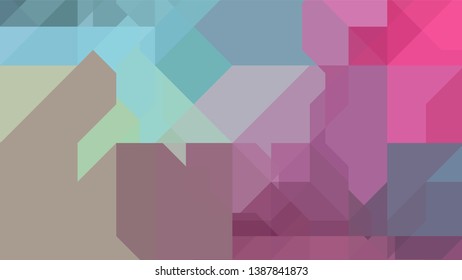 Geometric design. Colorful gradient mosaic background. Geometric triangle, mosaic, abstract background. Mosaic, color background. Mosaic texture. The effect of stained glass. EPS 10 Vector