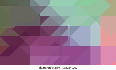Geometric design. Colorful gradient mosaic background. Geometric triangle, mosaic, abstract background. Mosaic, color background. Mosaic texture. The effect of stained glass. EPS 10 Vector