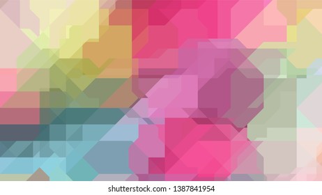Geometric design. Colorful gradient mosaic background. Geometric triangle, mosaic, abstract background. Mosaic, color background. Mosaic texture. The effect of stained glass. EPS 10 Vector