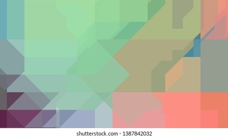 Geometric design. Colorful gradient mosaic background. Geometric triangle, mosaic, abstract background. Mosaic, color background. Mosaic texture. The effect of stained glass. EPS 10 Vector