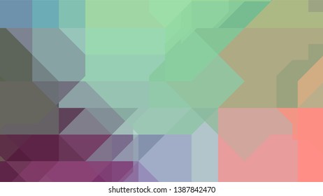 Geometric design. Colorful gradient mosaic background. Geometric triangle, mosaic, abstract background. Mosaic, color background. Mosaic texture. The effect of stained glass. EPS 10 Vector