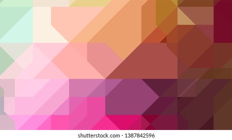 Geometric design. Colorful gradient mosaic background. Geometric triangle, mosaic, abstract background. Mosaic, color background. Mosaic texture. The effect of stained glass. EPS 10 Vector