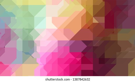 Geometric design. Colorful gradient mosaic background. Geometric triangle, mosaic, abstract background. Mosaic, color background. Mosaic texture. The effect of stained glass. EPS 10 Vector