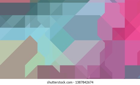 Geometric design. Colorful gradient mosaic background. Geometric triangle, mosaic, abstract background. Mosaic, color background. Mosaic texture. The effect of stained glass. EPS 10 Vector