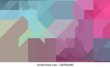 Geometric design. Colorful gradient mosaic background. Geometric triangle, mosaic, abstract background. Mosaic, color background. Mosaic texture. The effect of stained glass. EPS 10 Vector