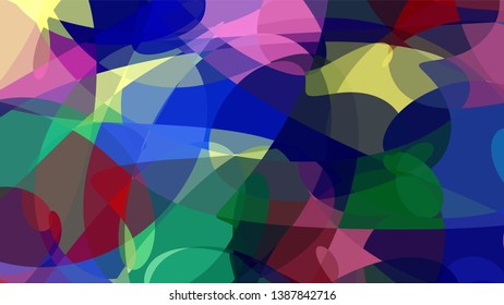Geometric design. Colorful gradient mosaic background. Geometric triangle, mosaic, abstract background. Mosaic, color background. Mosaic texture. The effect of stained glass. EPS 10 Vector