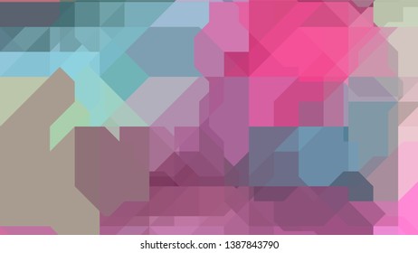 Geometric design. Colorful gradient mosaic background. Geometric triangle, mosaic, abstract background. Mosaic, color background. Mosaic texture. The effect of stained glass. EPS 10 Vector