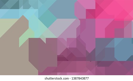 Geometric design. Colorful gradient mosaic background. Geometric triangle, mosaic, abstract background. Mosaic, color background. Mosaic texture. The effect of stained glass. EPS 10 Vector