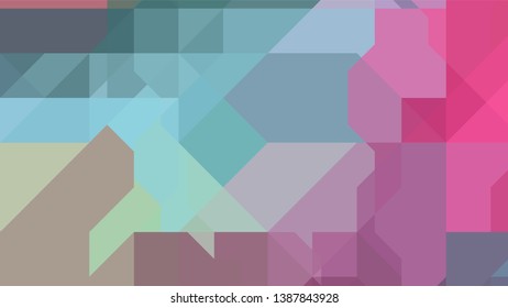 Geometric design. Colorful gradient mosaic background. Geometric triangle, mosaic, abstract background. Mosaic, color background. Mosaic texture. The effect of stained glass. EPS 10 Vector