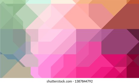 Geometric design. Colorful gradient mosaic background. Geometric triangle, mosaic, abstract background. Mosaic, color background. Mosaic texture. The effect of stained glass. EPS 10 Vector