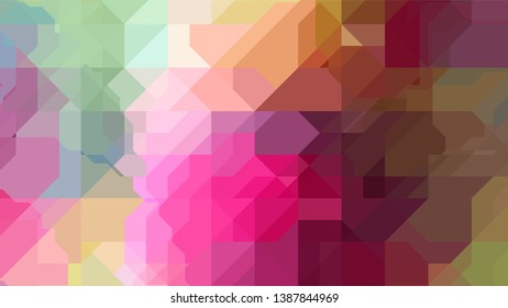 Geometric design. Colorful gradient mosaic background. Geometric triangle, mosaic, abstract background. Mosaic, color background. Mosaic texture. The effect of stained glass. EPS 10 Vector