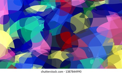 Geometric design. Colorful gradient mosaic background. Geometric triangle, mosaic, abstract background. Mosaic, color background. Mosaic texture. The effect of stained glass. EPS 10 Vector