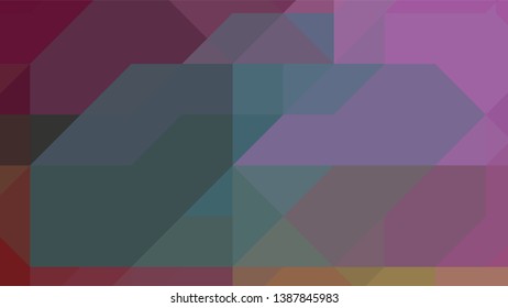 Geometric design. Colorful gradient mosaic background. Geometric triangle, mosaic, abstract background. Mosaic, color background. Mosaic texture. The effect of stained glass. EPS 10 Vector