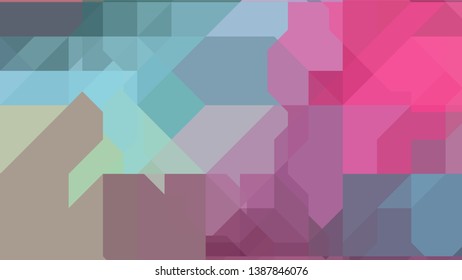 Geometric design. Colorful gradient mosaic background. Geometric triangle, mosaic, abstract background. Mosaic, color background. Mosaic texture. The effect of stained glass. EPS 10 Vector