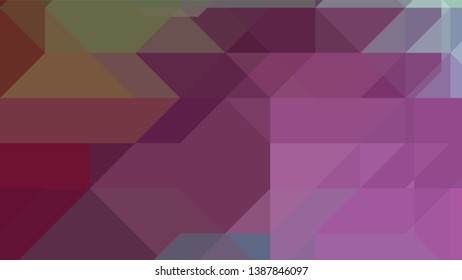 Geometric design. Colorful gradient mosaic background. Geometric triangle, mosaic, abstract background. Mosaic, color background. Mosaic texture. The effect of stained glass. EPS 10 Vector