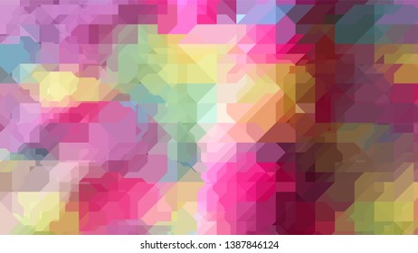 Geometric design. Colorful gradient mosaic background. Geometric triangle, mosaic, abstract background. Mosaic, color background. Mosaic texture. The effect of stained glass. EPS 10 Vector