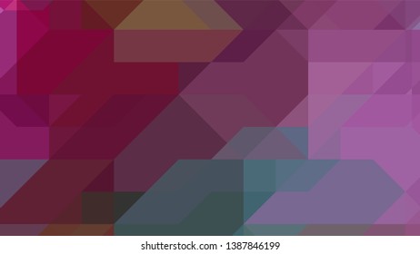 Geometric design. Colorful gradient mosaic background. Geometric triangle, mosaic, abstract background. Mosaic, color background. Mosaic texture. The effect of stained glass. EPS 10 Vector