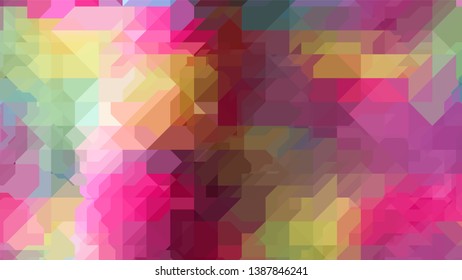 Geometric design. Colorful gradient mosaic background. Geometric triangle, mosaic, abstract background. Mosaic, color background. Mosaic texture. The effect of stained glass. EPS 10 Vector