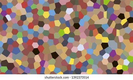 Geometric design. Colorful gradient mosaic background. Geometric triangle, mosaic, abstract background. Mosaic, color background. Mosaic texture. The effect of stained glass. EPS 10 Vector