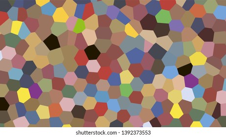 Geometric design. Colorful gradient mosaic background. Geometric triangle, mosaic, abstract background. Mosaic, color background. Mosaic texture. The effect of stained glass. EPS 10 Vector