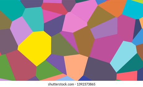 Geometric design. Colorful gradient mosaic background. Geometric triangle, mosaic, abstract background. Mosaic, color background. Mosaic texture. The effect of stained glass. EPS 10 Vector