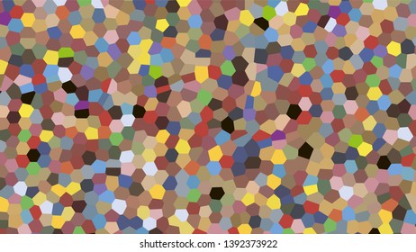 Geometric design. Colorful gradient mosaic background. Geometric triangle, mosaic, abstract background. Mosaic, color background. Mosaic texture. The effect of stained glass. EPS 10 Vector