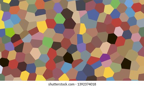 Geometric design. Colorful gradient mosaic background. Geometric triangle, mosaic, abstract background. Mosaic, color background. Mosaic texture. The effect of stained glass. EPS 10 Vector