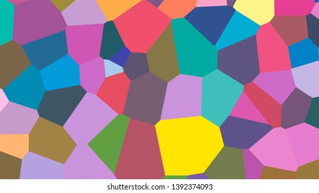 Geometric design. Colorful gradient mosaic background. Geometric triangle, mosaic, abstract background. Mosaic, color background. Mosaic texture. The effect of stained glass. EPS 10 Vector