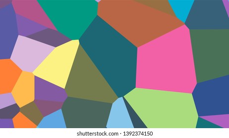 Geometric design. Colorful gradient mosaic background. Geometric triangle, mosaic, abstract background. Mosaic, color background. Mosaic texture. The effect of stained glass. EPS 10 Vector
