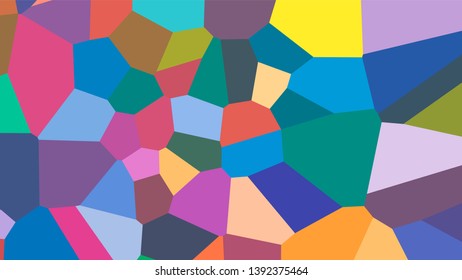 Geometric design. Colorful gradient mosaic background. Geometric triangle, mosaic, abstract background. Mosaic, color background. Mosaic texture. The effect of stained glass. EPS 10 Vector
